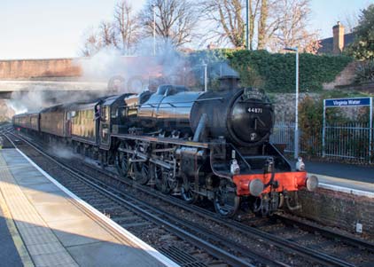 Purchase photo of 44871 Black Five at Virginia Water